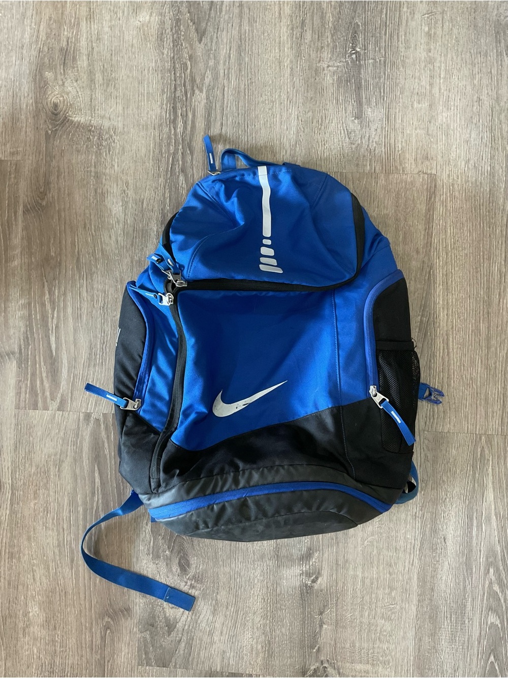 Nike Royal Blue and Black Sport Backpack